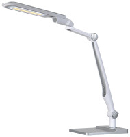 Hansa LED-Tischleuchte Multiflex, silber, Klemme und Fuß