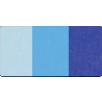 folia Seidenpapier-Rolle, 500 x 700 mm, Sortierung blau