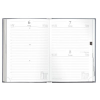 herlitz Buchkalender Cheftimer 2027, A5, schwarz