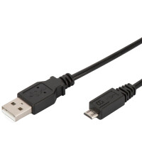 DIGITUS USB 2.0 Anschlusskabel, USB-A - Micro USB-B, 1,0 m