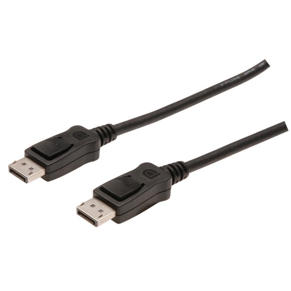 DIGITUS DisplayPort Anschlusskabel, Stecker - Stecker, 5,0 m