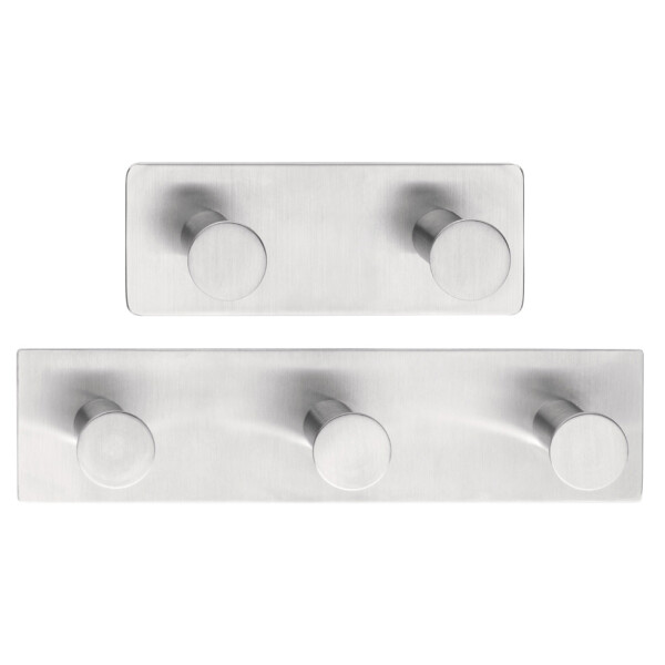 tesa Powerbutton Hakenleiste Classic, 2-fach