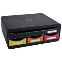EXACOMPTA Schubladenbox TOOLBOX MINI, 4 Schübe,...