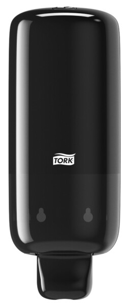 TORK Seifenspender, für Schaumseife, Kunststoff, schwarz