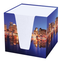 RNK Verlag Zettelbox "Skyline", Hartkarton,...