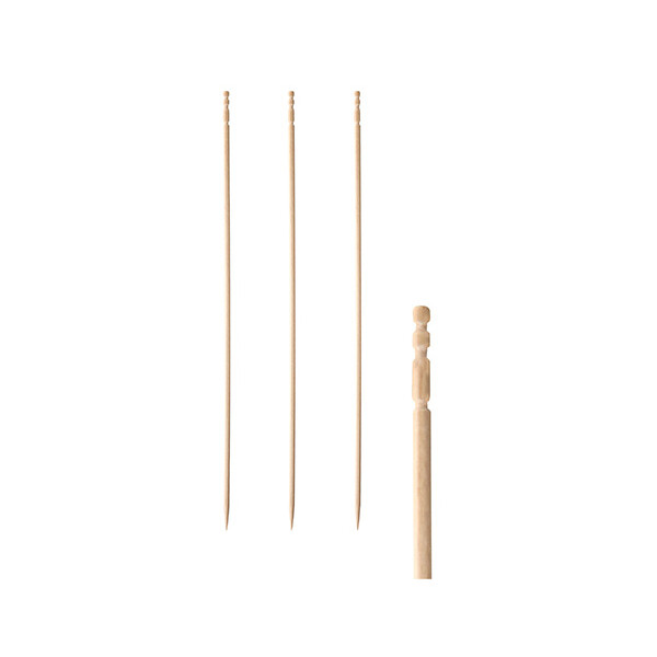 PAPSTAR Fingerfood-Spie&szlig;e "pure", gedrechselt, L&auml;nge: 150 mm