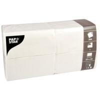 PAPSTAR Bistro-Servietten, 330 x 330 mm, 1-lagig, weiß