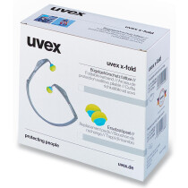 uvex Bügelgehörschutz x-fold, faltbar, grau