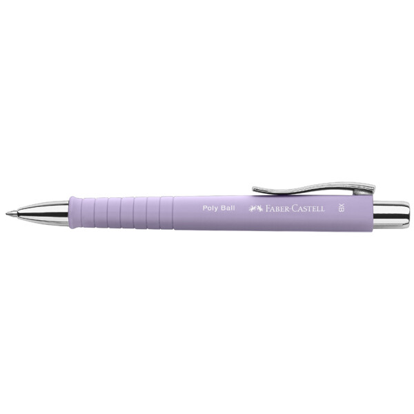 FABER-CASTELL Druckkugelschreiber POLY BALL XB, rosé