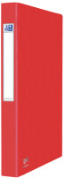 Oxford Ringbuch EUROFOLIO+, DIN A4, Karton, 2-Ring, rot