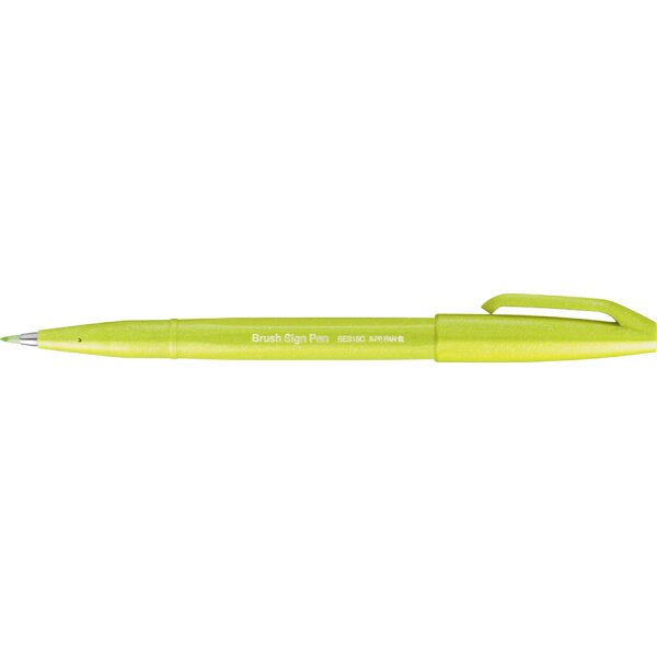 PentelArts Faserschreiber Brush Sign Pen SES 15, pfingstrose