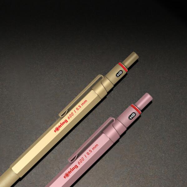 rotring Feinminenstift 600 Metallic, 0,5 mm, grün