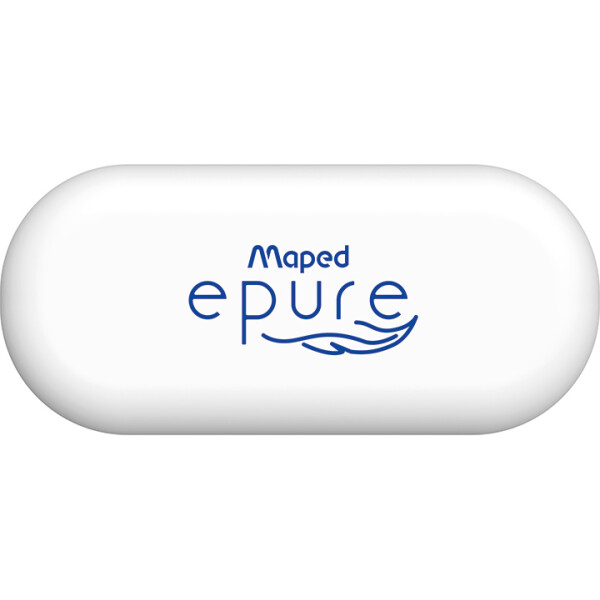 Maped Kunststoff-Radierer Epure, oval, wei&szlig;