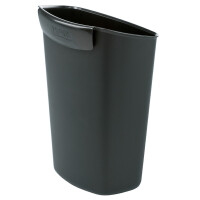 HAN Abfall-Einsatz, PP, 2,5 Liter, ohne Deckel, schwarz