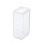 GastroMax Trockenvorratsdose, 1,6 Liter, transparent weiß