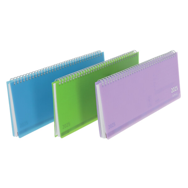 herlitz Tischkalender Colori 2027, farbig sortiert