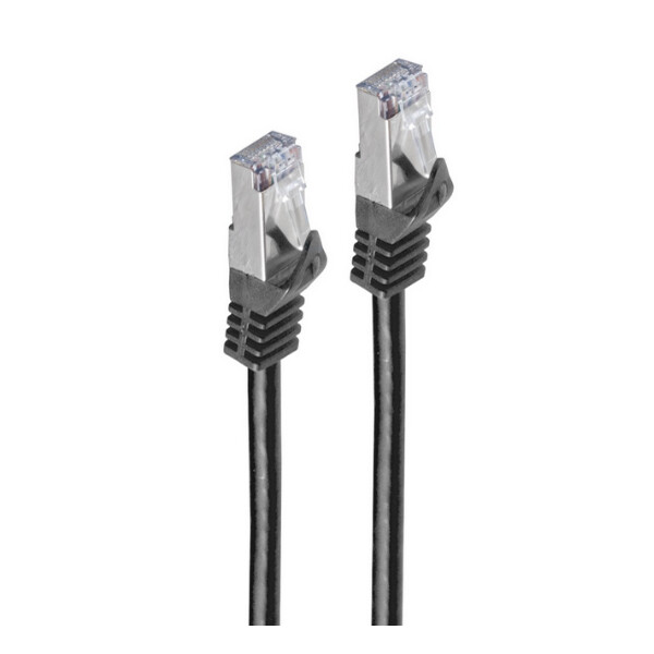 shiverpeaks BASIC-S U FTP Flach-Patchkabel, Kat. 6A, 0,25 m