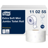 TORK Minirollen-Toilettenpapier Jumbo, 3-lagig,...