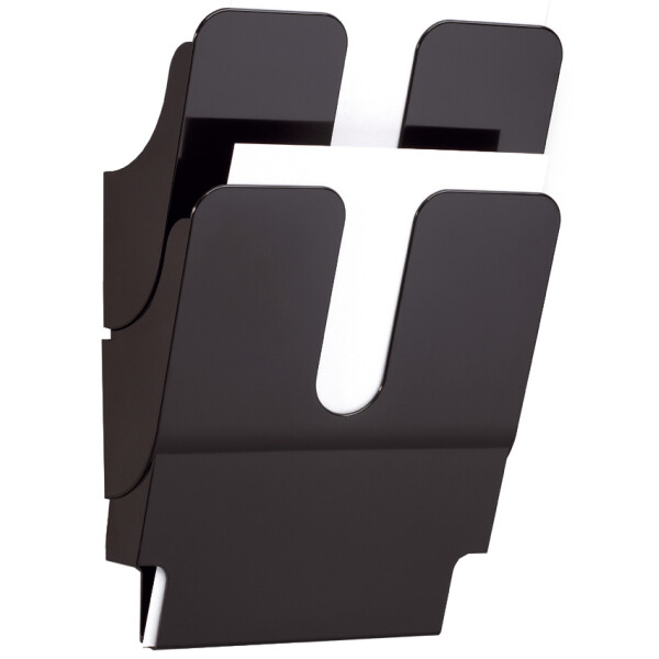 DURABLE Wand-Prospekthalter "FLEXIPLUS 2", A4, 2 Fächer