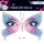 HERMA Face Art Sticker Gesichter "Butterfly"