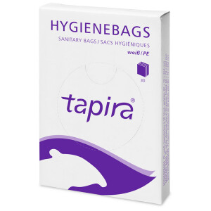 Tapira PE-Hygienebeutel für Spender, weiß