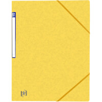 Oxford Eckspannermappe Top File+, DIN A4, gelb