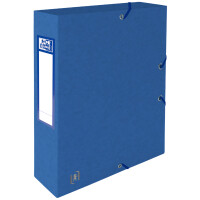 Oxford Sammelbox Top File+, 60 mm, DIN A4, blau