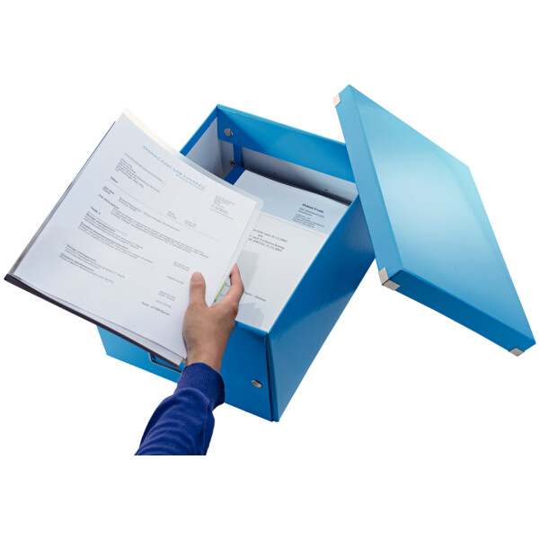 LEITZ Ablagebox Click &amp; Store WOW, DIN A4, gelb