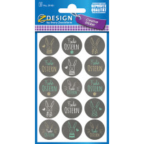 AVERY Zweckform ZDesign Oster-Sticker "Buttons"