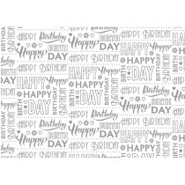 SUSY CARD Geschenkpapier "Typo Happy", auf Rolle