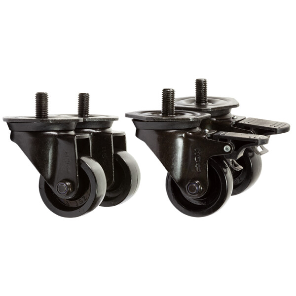 LogiLink Rollensatz für 19" Standschränke, 600 kg