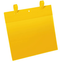 DURABLE Gitterboxtasche, mit Lasche A4 quer, gelb