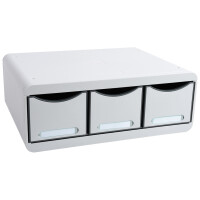 EXACOMPTA Schubladenbox TOOLBOX MAXI, 3 Schübe,...
