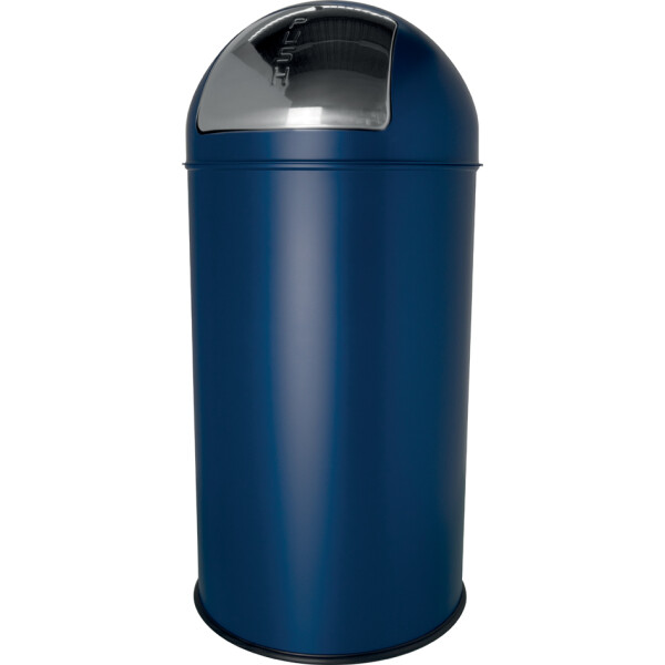 helit Metall-Abfalleimer "the dome", 30 Liter, schwarz