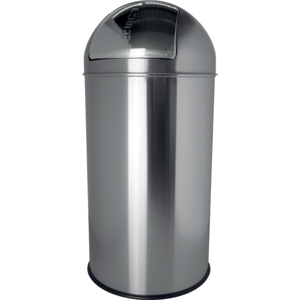 helit Metall-Abfalleimer "the dome", 30 Liter, schwarz