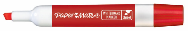 Paper:Mate Whiteboard-Marker, Keilspitze, rot