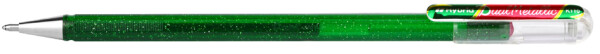 Pentel Gel-Tintenroller Hybrid Dual Metallic Glitter, rot