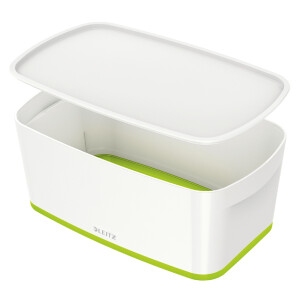 LEITZ Aufbewahrungsbox MyBox, 5 Liter, weiß grün