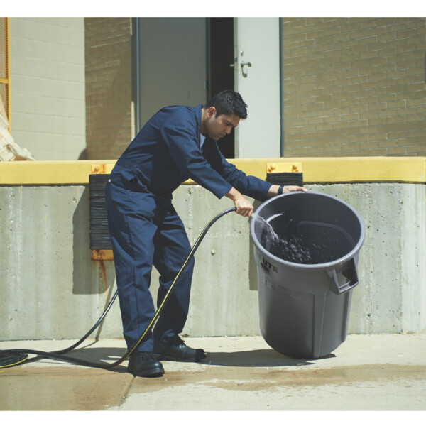 Rubbermaid Deckel BRUTE mit Griff, grau