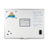 Bi-Office Weißwandtafel AYDA, lackiert, 900 x 600 mm