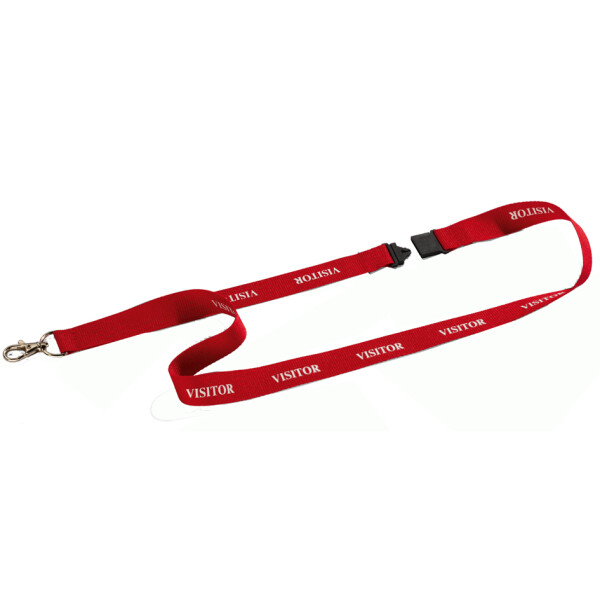 DURABLE Textilband 20 STAFF, Länge: 440 mm, schwarz
