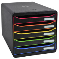 EXACOMPTA Schubladenbox BIG-BOX PLUS, 5 Schübe,...