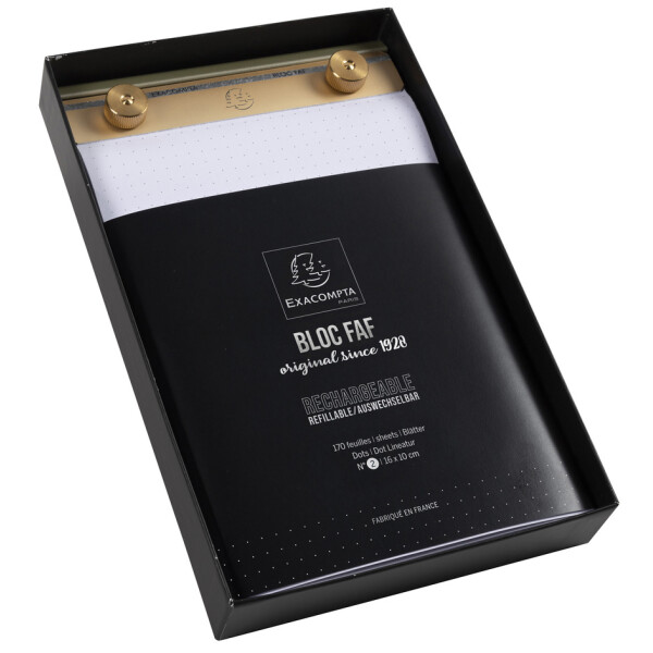 EXACOMPTA Notizblock "BLOC FAF", 160 x 100 mm, blanko