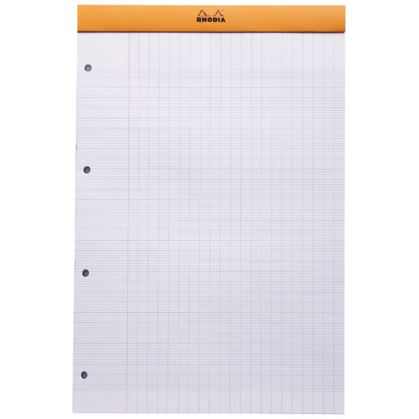 RHODIA Notizblock No. 20, DIN A4+, kariert, 3er Pack