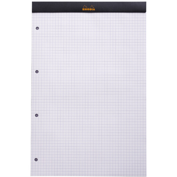 RHODIA Notizblock No. 20, DIN A4+, kariert, 3er Pack
