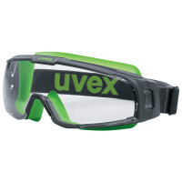 uvex Vollsichtbrille u-sonic, Scheibentönung: klar