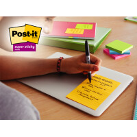 Post-it Haftnotizen super sticky Meeting Notes, 152 x 101 mm