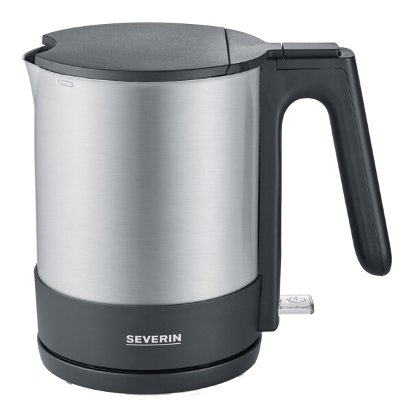 SEVERIN Wasserkocher WK 3409, 1,7 Liter, Edelstahl schwarz