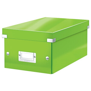 LEITZ DVD-Ablagebox Click & Store WOW, grün