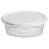 GastroMax Frischhaltedose, 0,3 Liter, transparent weiß